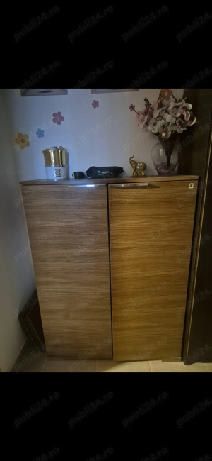 Dulap cu sertare mobila maro