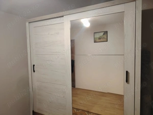 Dulap alb+stejar gri