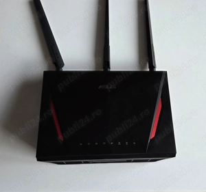 Router Wireless ASUS RT-AC86U, AC2900, Dual-Band  750 + 2167 Mbps, USB 3.0