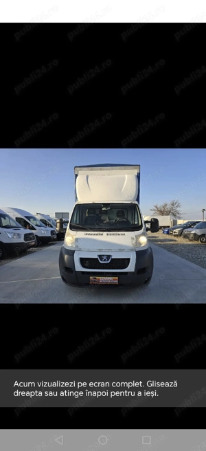 Peugeot boxer prelata  - imagine 2