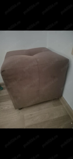 Taburet scaun maro comfortabil