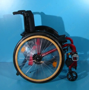 Scaun cu rotile activ din aluminiu -Meyra - imagine 4