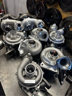 turbo turbine turbosuflanta bmw seria1  - imagine 4