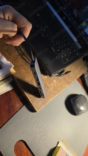 Adaptor USB - C cu 7 porturi - imagine 2
