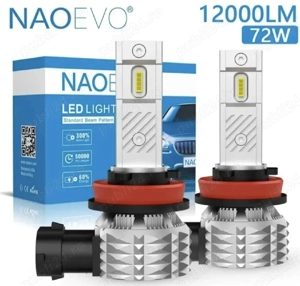 Becuri H11 cu răcire pr radiator