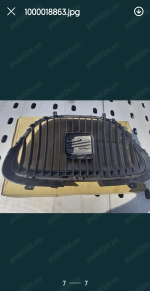 Grila centrala Seat leon 2005-2012 - imagine 2