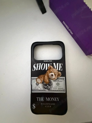 Husa pentru IPhone 17 Pro Max si folie de sticlă 