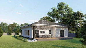 Teren cu proiect casa 160mp - zona Aradul Nou - imagine 2