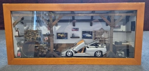 Diorama Lamborghini Diablo SV unicat 