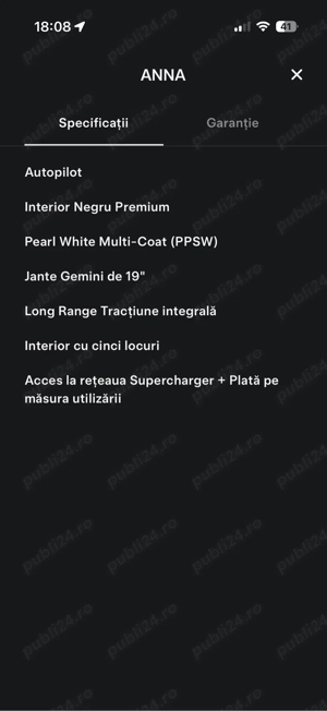 Vand Tesla Y AWD - imagine 8