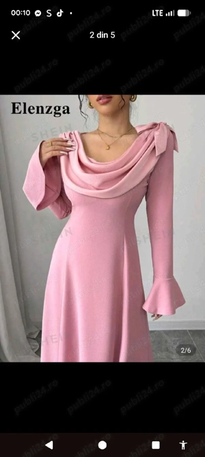 Rochie lunga de ocazie - imagine 5