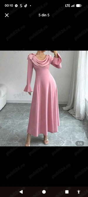 Rochie lunga de ocazie - imagine 4