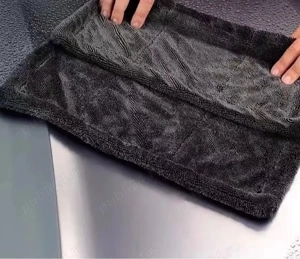 Prosop microfibra uscare autoturism 1600GSM, doua fete, 80x50cm - imagine 3