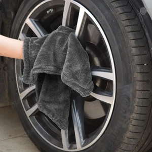 Prosop microfibra uscare autoturism 1600GSM, doua fete, 80x50cm - imagine 5