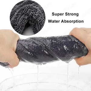 Prosop microfibra uscare autoturism 1600GSM, doua fete, 80x50cm - imagine 2