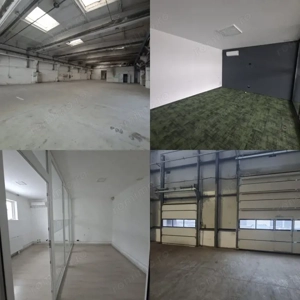 HALE INDUSTRIALE de inchiriat cu birouri, parcari, platforme betonate, acces tir - imagine 3
