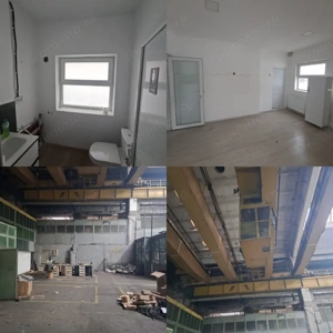 HALE INDUSTRIALE de inchiriat cu birouri, parcari, platforme betonate, acces tir - imagine 2