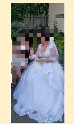 rochie de mireasă  - imagine 3