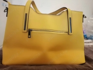 Geantă din piele  - imagine 4