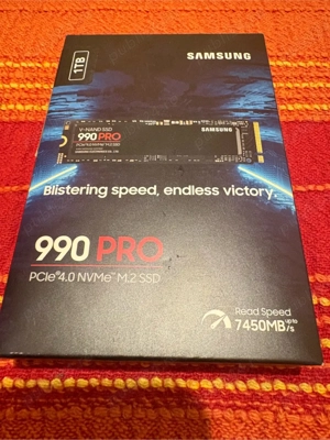 SSD Samsung 990 pro 1TB NVMe