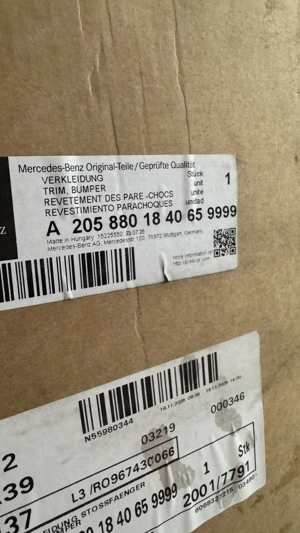 Bara fata mercedes c klasse w205, noua - imagine 3