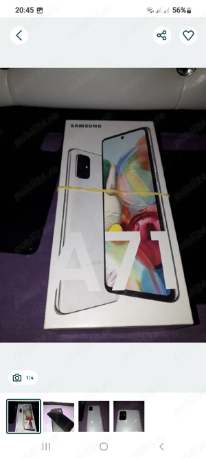 Samsung A71 full box