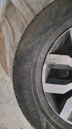 Set roti jante aliaj cu anvelope iarna 245 / 65 R17 111H XL - VW AMAROK  - imagine 2