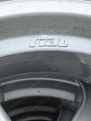 vând jante vw Rial 16" 5x112 cu anvelope vara 205/55 r16 - imagine 4