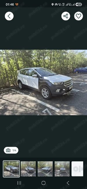 Avariat - Ford Kuga, 2.0 TDCi, 4x4, 2018