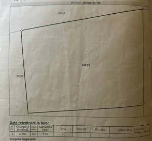 Teren de vanzare Osorhei - imagine 4