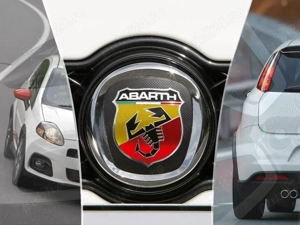 Emblema Logo 3D Abarth - Fiat Bravo Punto 500 - imagine 2