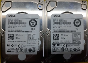 LOT Pereche HDD Server SAS 2,5" 900 Gb 10K rpm