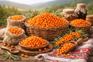 Cătină albă congelată 