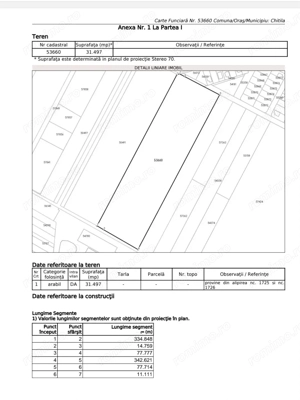 Teren intravilan 31497 mp - Chitila zona industriala de hale - imagine 2