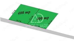 De vanzare - 2 parcele teren - Prelungirea Panduri - imagine 2