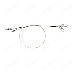 Set 20 strune rapitori (10 plicuri x 2buc) Konger SteelFlex 1 7, 15cm, 5kg - imagine 2