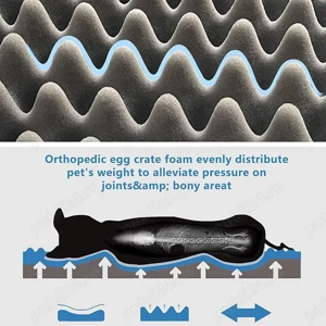 Pat ortopedic pentru câini de talie mare - imagine 2