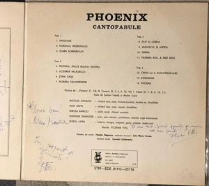 Cantofabule - vinil cu autografele autentice - imagine 3