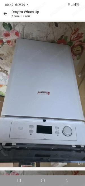 Vand centrala condens jaguar proterm pentru piese