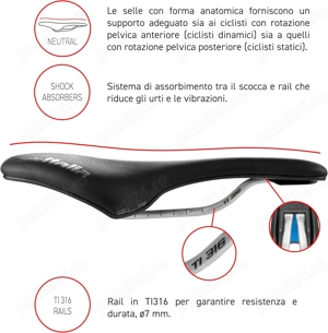 Șa de bicicletă Selle Italia SLR Boost Gravel TI 316 Superflow - Gravel - imagine 5