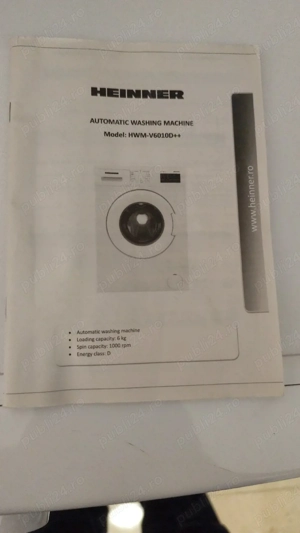 masina spalat rufe in perfectă stare de funcționare  - imagine 5