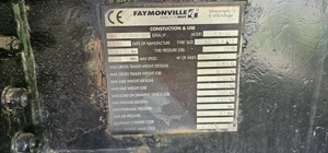 Trailer extensibil Faymonville 4 axe, rampe hidraulice - imagine 7