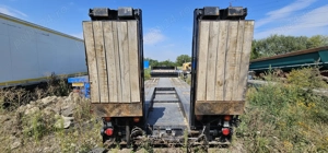 Trailer extensibil Faymonville 4 axe, rampe hidraulice - imagine 4