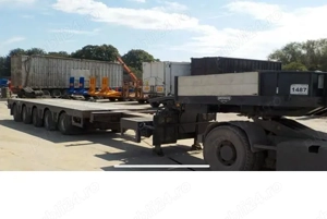 Trailer extensibil la 24 m, 5 axe, Broshuis