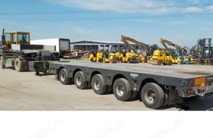 Trailer extensibil la 24 m, 5 axe, Broshuis - imagine 2