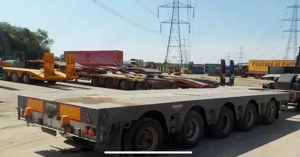 Trailer extensibil la 24 m, 5 axe, Broshuis - imagine 3