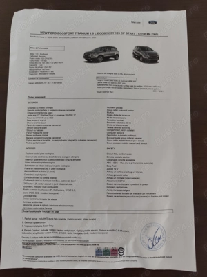 Văd Ford eco sport - imagine 5