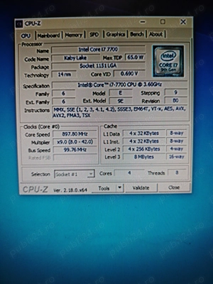 Vand PC I7 7700