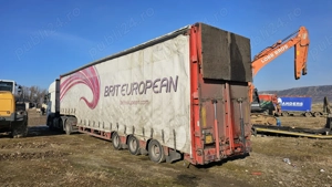 Trailer Nooteboom 3 axe cu prelată - imagine 2