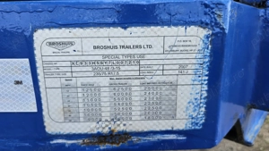 Semiremorcă extensibilă la 46 m Broshuis 3 axe - imagine 8